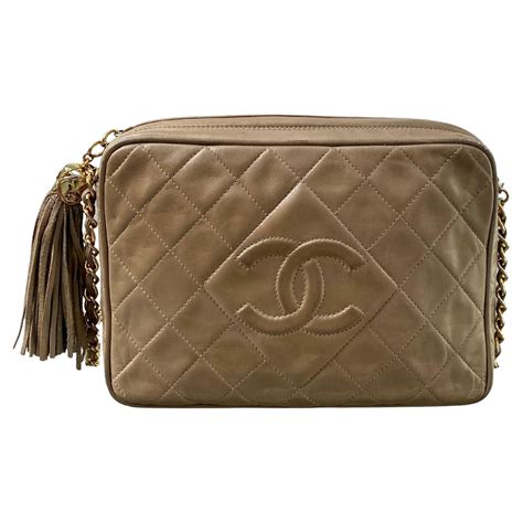 vintage chanel bag lambskin silver hardware|vintage chanel camera bags.